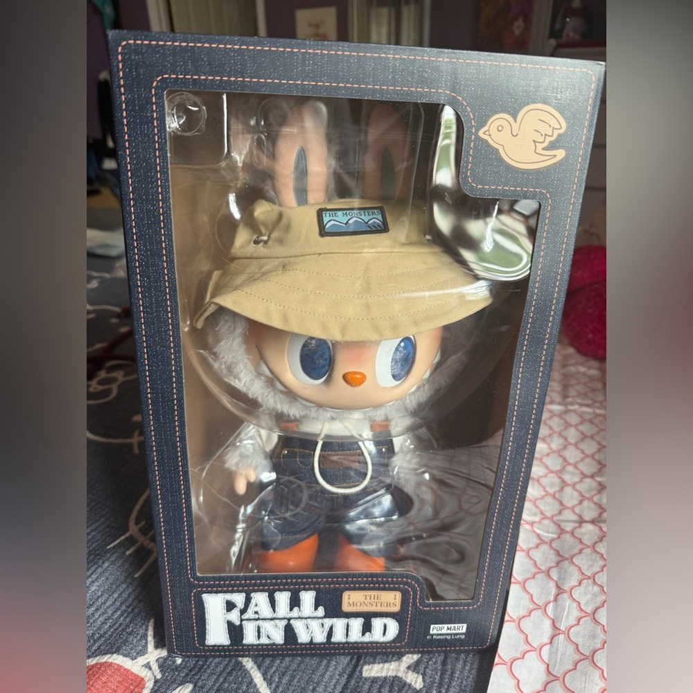Authentic Fall in the Wild labubu plush doll